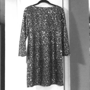 Beautiful black sequins dress